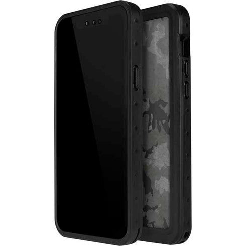 Digital Camo iPhone 15 Waterproof Case